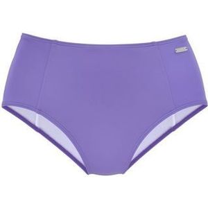 Venice Beach Highwaist-bikinibroekje Planeet in trendy belijning