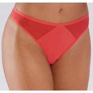 s.Oliver RED LABEL Beachwear String Louise met mesh-inzetten opzij