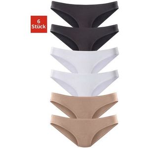 vivance active Bikinibroekje van zacht microvezel (6 stuks, Set van 6)