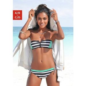 KangaROOS Bandeau-bikinitop ANITA met ritssluiting tussen de cups