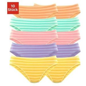 Petite fleur Bikinibroekje van elastisch katoen (set, 10 stuks)