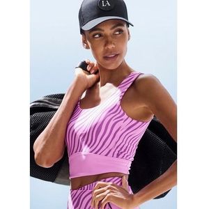 active by Lascana Crop-top -Sporttop, Kort topje