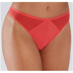 s.Oliver RED LABEL Beachwear String Louise met mesh-inzetten opzij