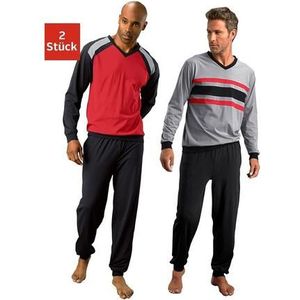 le jogger® Pyjama in lang model (4-delig, Set van 2)