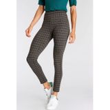 Lascana Legging met klassiek ruitmotief