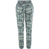 Lascana Strandbroek met etnische print en zakken, zomerbroek, jersey broek