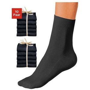 Go in Basic sokken unikleur (set, 10 paar)