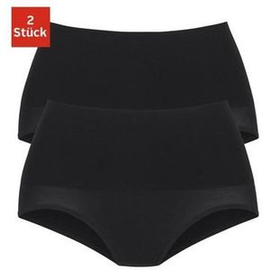 Petite fleur Modellerende slip van elastische katoen, shape wear (2 stuks, Set van 2)