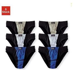 le jogger�® Slip met contrastkleurige inzet (set, 6 stuks)