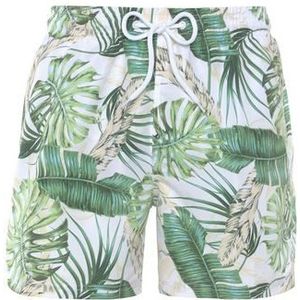 s.Oliver RED LABEL Beachwear Zwemshort Land in tropisch design