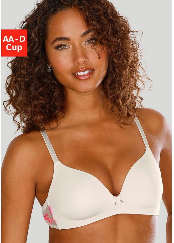 Lascana Bralette-bh Maria met prachtig bloemenpatroon van geborduurde kant, lingerie