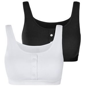 Bench. Bustier met piquéstructuur (Set van 2)