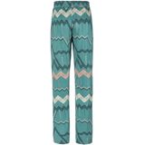 Lascana Pyjamabroek met grafisch zigzagmotief