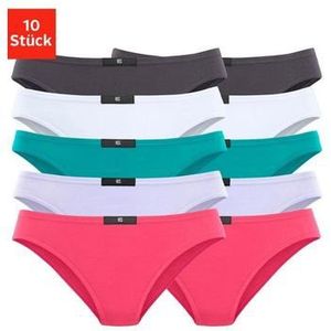 H.I.S Slip elastische katoenkwaliteit (set, 10 stuks)