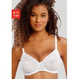 Nuance T-shirt-bh met beugel, met naadloze cups van gladde kant, dessous