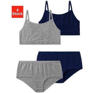 Bench. Set: bustier in een eenvoudige look (set, 4-delig, Met hipster)