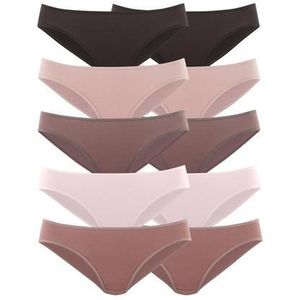 Petite fleur Bikinibroekje van elastisch katoen (set, 10 stuks)