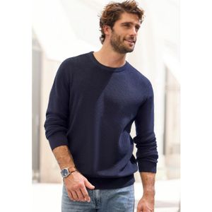 John Devin Gebreide trui Pullover in modieuze kleuren van katoenmix