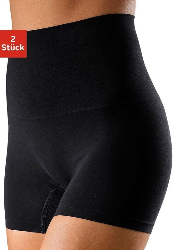 Petite fleur Corrigerende slip van elastische katoen, shape wear (2 stuks, Set van 2)