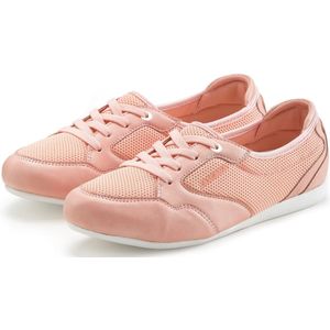 Lascana Sneakers Vrijetijdsschoen, lage schoen in modieuze mesh-look VEGAN