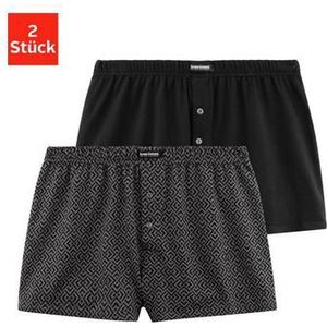 Bruno Banani Wijde boxershort wijde pasvorm (set, 2 stuks)