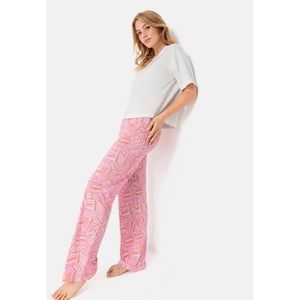 LSCN by LASCANA Pyjama met mooie all-over print (2-delig)