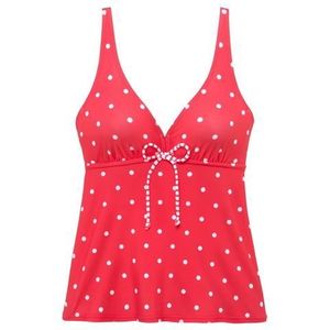 s.Oliver RED LABEL Beachwear Tankinitop met beugels AUDREY in mix van stippen en strepen