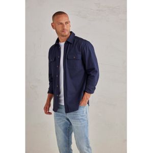 John Devin Overhemd met lange mouwen Coole overshirt