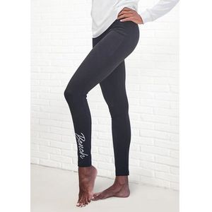 Bench. Loungewear Legging met glanzend logoborduursel