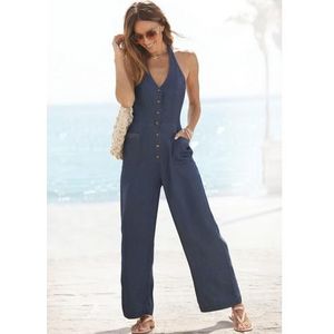 s.Oliver RED LABEL Beachwear Jumpsuit met halterbandjes