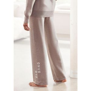 Elbsand Tricotbroek Loungebroek, relaxbroek van zacht hoogwaardig breiwerk, loungewear