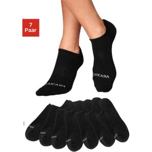 active by Lascana Sneakersokken met voetfrotté (set, 7 paar)