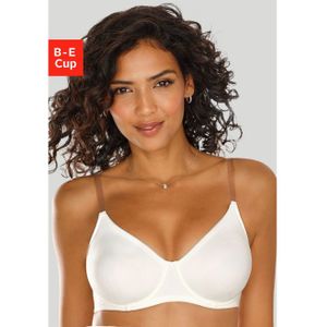 T-shirt BH - Crème - Microtouch - Naadloos Met Beugel
