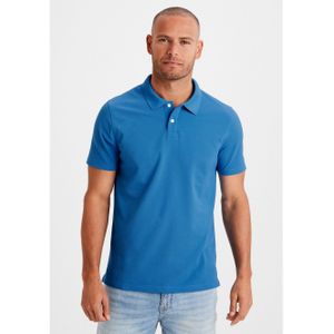 Beachtime Poloshirt Korte mouw, shirt met polokraag, katoen piqué