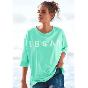 Elbsand Shirt met 3/4-mouwen IDUNA gemaakt van een katoenmix, losse pasvorm, sportief-casual