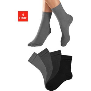H.I.S Sokken in verschillende kleurencombinaties (set, 4 paar)
