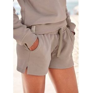 Lascana Sweatshort -lounge shorts van biologische katoen, loungewear