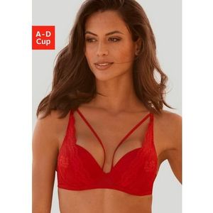 s.Oliver RED LABEL Beachwear Push-up-bh Alice met kant en bandjes, lingerie