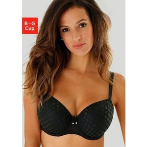 Lascana Bh met steuncups met kant over naadloze cups, op de modellerende beugel, dessous