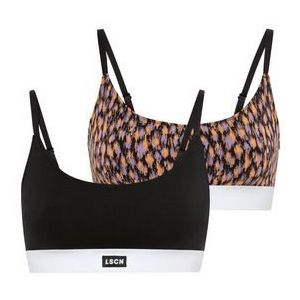 LSCN by LASCANA Bustier met brede boord (set, 2-delig)