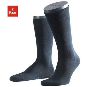FALKE Sokken Sensitive London met sensitive-boorden zonder elastiek (2 paar)