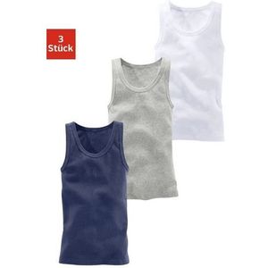 H.I.S Tanktop ideaal ergens onder te dragen (set, 3-delig)