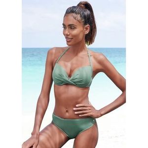 s.Oliver RED LABEL Beachwear Push-upbikinitop Spain in wikkellook