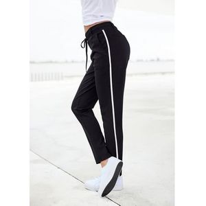 Lascana Jogpants met sportieve zijstrepen, loungewear