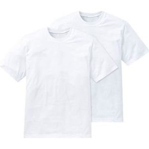 Schiesser T-shirt "Essentials" met een ronde hals (Set van 2)