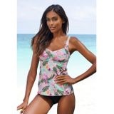 s.Oliver RED LABEL Beachwear Beugeltankinitop AZALEA met tropische print