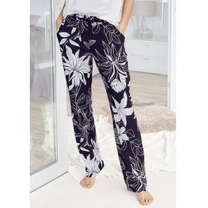 Lascana Pyjamabroek met bloemenprint