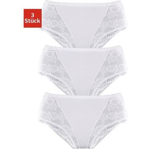 Petite fleur Modellerende slip elastische katoenkwaliteit (set, 3 stuks)