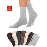 Lavana Basic sokken met knelvrije boord (set, 7 paar)