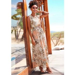 Lascana Maxi-jurk met bloemenprint